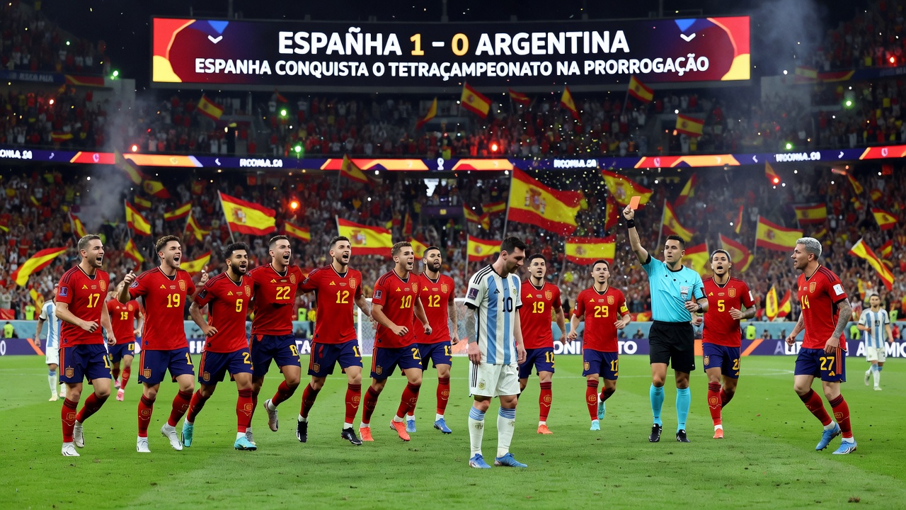 Espanha derrota Argentina na prorrogação e conquista a Copa do Mundo de 2026